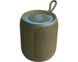 Selencia AquaPlay Bluetooth Speaker - Draadloze speaker - Waterproof - Army Green