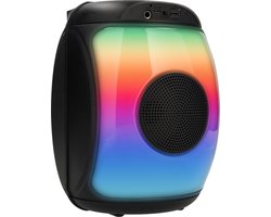 Soundlogic Party Speaker Medium - Met Microfoon - Bluetooth Speaker - Met Lichteffecten - Zwart