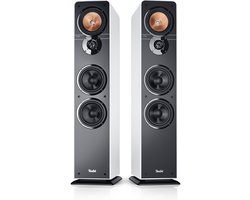 Teufel ULTIMA 40 - Vloerstaande hifi stereo speakers - 3-kanaals systeem - Set van 2 - wit