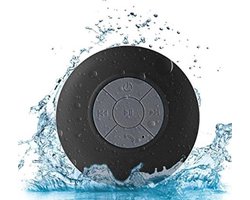 WiseGoods - Premium Waterproof Bluetooth Speaker Met Zuignap - Badkamer & Douche Speaker - Zwart