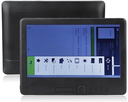 E-booklezer, 7 Inch TFT LCD 16:9 Kleurenscherm E-lezer, Ondersteunt voor EPUB, PDF, TXT, FB2, PDB en Andere Bestandsindelingen, met Beschermhoes(4GB)