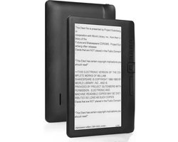 E-reader - 16 GB - 7 inch - E-readers & accessoires - Inclusief hoes & screenprotector - Inclusief oortjes - Luisterboeken - Zwart