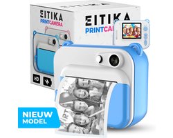 EITIKA Camera - Printer - Digitale Foto Camera - Camera Met Printer - Nederlandse Handleiding & Ebook - Oplaadbaar