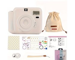 Livano Camera - Printer - Digitale Foto Camera - Camera Met Printer - Oplaadbaar - Creme Wit