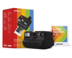 Polaroid Go Gen 2 Black Everything Box - Instant camera incl. 16 foto's