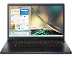 Acer Aspire 7 A715 - i5 - 16GB - 512GB - Nvidia RTX2050 - Zwart