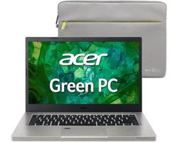 Acer Aspire Vero AV14-52P-742T | Intel Core i7-1335U | 16GB | 512GB SSD | 14 Full-HD (1920x1080) | Verlicht toetsenbord | Vingerprint Scanner | Win 11 Home | QWERTY