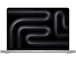 Apple MacBook Pro 2024 14,2'' - M4 Pro, 12 Core CPU, 16 Core GPU, 24GB RAM, 512GB SSD, Qwerty, Zilver