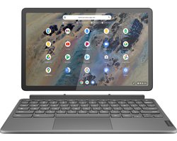 Lenovo IdeaPad Duet 3 Chrome 11Q727 Qualcomm Snapdragon 7c Gen 2 Chromebook 27,8 cm (10.9") Touchscreen 2K 8 GB LPDDR4x-SDRAM 128 GB eMMC Wi-Fi 5 (802.11ac) ChromeOS Grijs