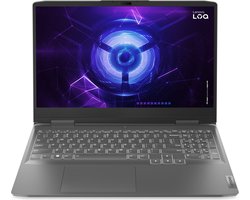 Lenovo LOQ 15IRH8 Intel® Core™ i5 i5-12450H Laptop 39,6 cm (15.6") Full HD 16 GB DDR5-SDRAM 512 GB SSD NVIDIA GeForce RTX 2050 Wi-Fi 6 (802.11ax) Windows 11 Home Grijs