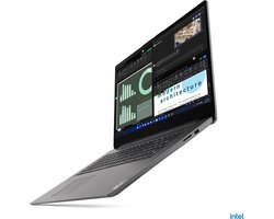 Lenovo V V17 Intel® Core™ i5 i5-1335U Laptop 43,9 cm (17.3") Full HD 16 GB DDR4-SDRAM 256 GB SSD Wi-Fi 6 (802.11ax) Windows 11 Pro Grijs