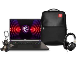 MSI 20Y Anniversary bundel - MSI Vector 17 HX A14VIG-877NL - Gaming laptop - 17 inch - 240Hz