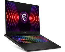 MSI Sword 16 HX B14VGKG-017NL-2TB-32GB - Gaming laptop - 16 inch - Intel Core i7 14700HX - NVIDIA GeForce RTX 4070 - 32GB DDR5 - 2TB NVME SSD