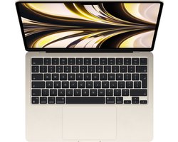 Apple MacBook Air (2022) MLY13N/A - CTO - 13.6 inch - Apple M2 - 256 GB - Sterrenlicht