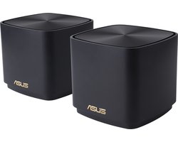 ASUS ZenWiFi AX Mini XD4 - AiMesh - Mesh Wifi - Zwart - 2-pack