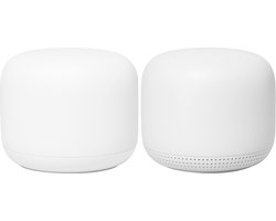 Google Nest WiFi Router en WiFi Punt - Mesh Wifi - Wit