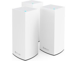 Linksys Atlas 6 MX2003 - Mesh WiFi Routers - WiFi 6 - AX3000 - Dual-Band - 3-Pack - Wit