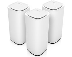 Linksys MBE7003 Velop Pro 7 - WiFi 7 - Tri-Band - Mesh WiFi - 11000 Mbps - 3-Pack - Wit