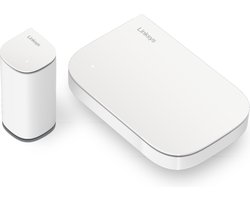 Linksys Velop Micro Mesh 6 - Router - WiFi 6 - Dual-band - Mesh WiFi - 3000 Mbps - 2-pack - Wit