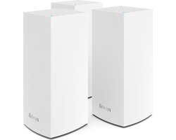 Linksys Velop MX12600 - Mesh Wifi - Wifi 6 - 4200 Mbps - Tri-Band - 3-Pack - Wit