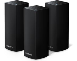 Linksys Velop WHW0303B - Mesh Wifi - Tri-Band - WiFi 5 - 2200 Mbps - 3-Pack - Zwart