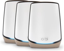 NETGEAR Orbi RBK863S - Mesh WiFi - AX6000 - Tri-Band - 3-Pack - Wit