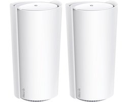 TP-Link Deco XE200 - Mesh WiFi - Tri-band - Wifi 6E - 11000 Mbps - 2-pack