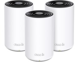 TP-Link Deco XE75 Pro - Mesh WiFi - Tri-band - Wifi 6E - 5400Mbps - 3-Pack