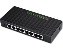 8-poorts Ethernet Gigabit Ethernet Network Switch 10/100/1000Mbps / 220V voeding / HaverCo