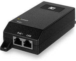 ACT Gigabit PoE+ Injector 30W AC4438