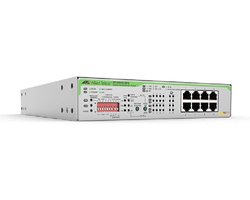 Allied Telesis AT-GS920/8PS-50 Managed Gigabit Ethernet (10/100/1000) Power over Ethernet (PoE) 1U Grijs