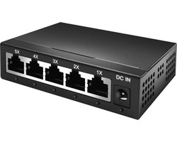 Amiko NS-205G 5-Poort Gigabit Netwerk Switch