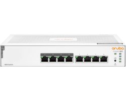 Aruba Instant On 1830 8G 4p Class4 PoE 65W Managed L2 Gigabit Ethernet (10/100/1000) Power over Ethernet (PoE) 1U