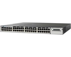 Cisco Catalyst WS-C3850-48F-E netwerk-switch Managed L3 Gigabit Ethernet (10/100/1000) Power over Ethernet (PoE) Zwart, Grijs