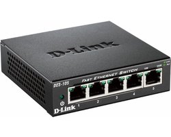 D-Link DES-105 - Netwerkswitch - 5 Poorten - Unmanaged