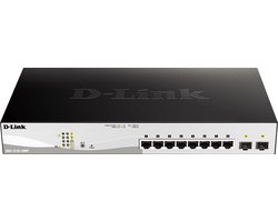 D-Link DGS-1210-10MP/E - Netwerkswitch - Managed - SFP - 10 Poorten