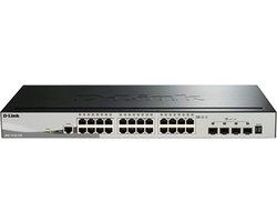 D-Link DGS-1510-28X - Netwerkswitch - Managed - 24-Poorten - 4 SFP Poorten