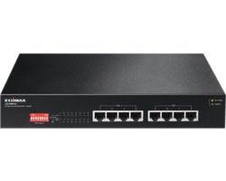 EDIMAX GS-1008P V2 Netwerk switch 8 poorten 10 MBit/s