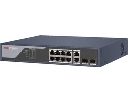 Hikvision Digital Technology DS-3E1310P-SI netwerk-switch Managed L2 Gigabit Ethernet (10/100/1000) Power over Ethernet (PoE) Zwart