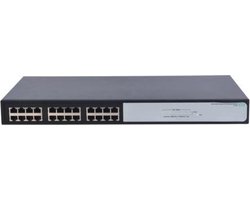 HPE OfficeConnect 1420 24G Unmanaged Gigabit Ethernet (10/100/1000) 1U Zwart