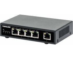 Intellinet 561839 netwerk-switch Gigabit Ethernet (10/100/1000) Power over Ethernet (PoE) Zwart