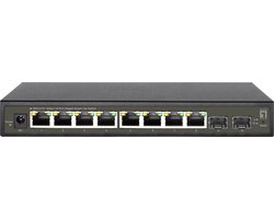 LevelOne GES-2110 netwerk-switch Managed L2 Gigabit Ethernet (10/100/1000) Zwart