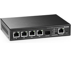 MokerLink - 4-poorts 2.5G Managed Switch - 10G SFP+ - Fanless