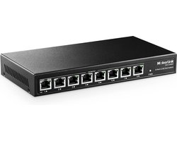 MokerLink 8-poorts 2,5 Gigabit PoE-switch: Een krachtige en stille toevoeging aan je netwerk