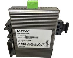 Moxa IMC-21-S-SC, 100 Mbit/s, 10/100Base-T(X), 100Base-FX, Bedraad, 40000 m, 1310 nm, -36 dBmW