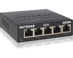 NETGEAR GS305 - Netwerk Switch - Unmanaged - 5 Poorten