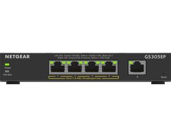 NETGEAR GS305EP - Netwerkswitch - Smart Managed Plus - 5 poorten