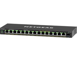 NETGEAR GS316EPP - Netwerkswitch - PoE+ - 16-poorten - 1 SFP poort