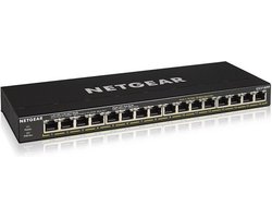 NETGEAR GS316PP - Netwerk Switch - Unmanaged - 16 poorten