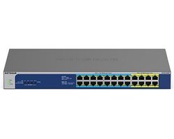 NETGEAR GS524UP - Netwerkswitch - Unmanaged - PoE - 24 Gigabit poorten